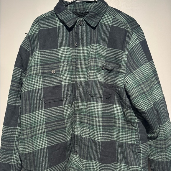 Green Plaid Bomber Jacket - Picture 1 of 3